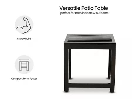 Crest Balcony Stool   Big