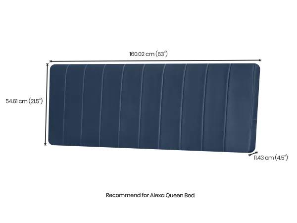 Regal Headboard in Navy Blue