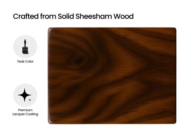 Alexa Solid Wood Bedside Table
