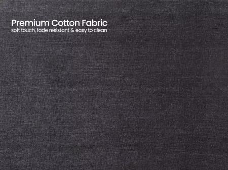Premium Soho Upholstered Single Bed
