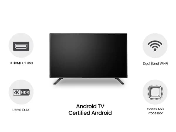 TV   50 Inches Smart LED