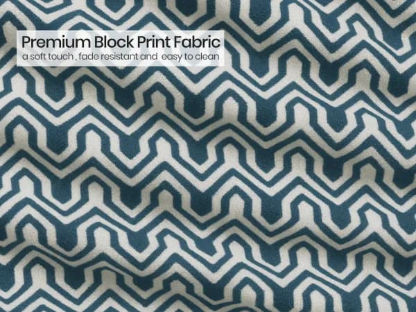 Vesta Solid Wood Coffee Table with 4 Stools