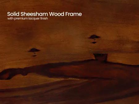 Alexa 6 Seater Dining Table with 4 Wooden Chairs