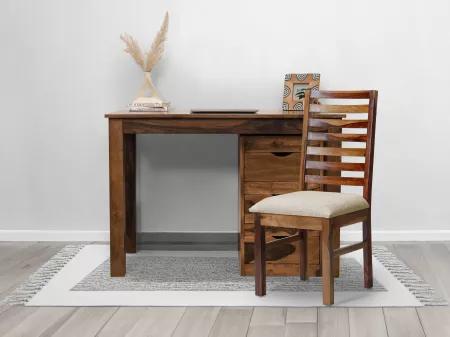 Alexa Study Table with Wooden Chair