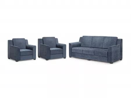 Erica Upholstered 5 Seater Sofa Set