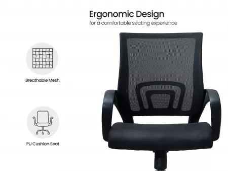 Hugo Study Table with Ergonomic Chair