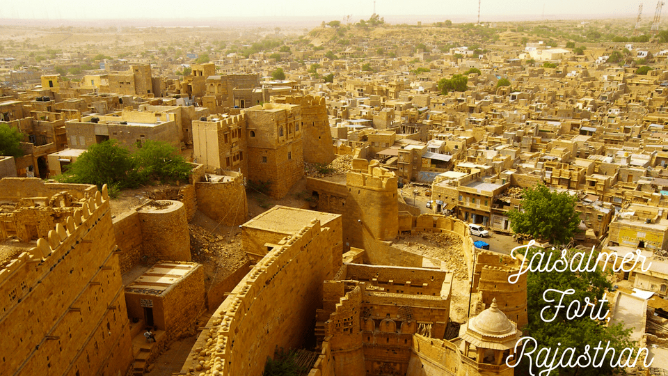 A very happy new year in Jaisalmer Fort, Rajasthan