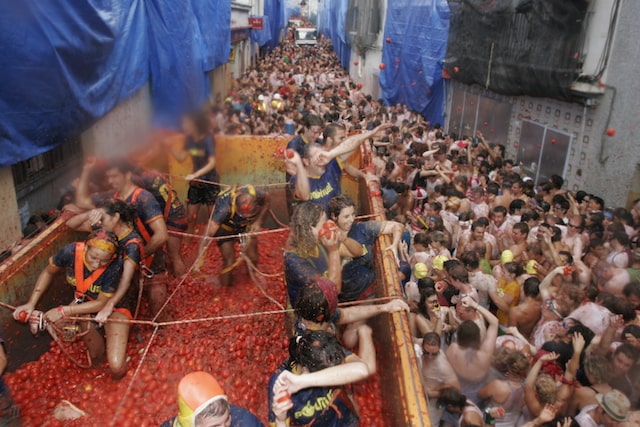 La Tomatina, Buñol, Spain