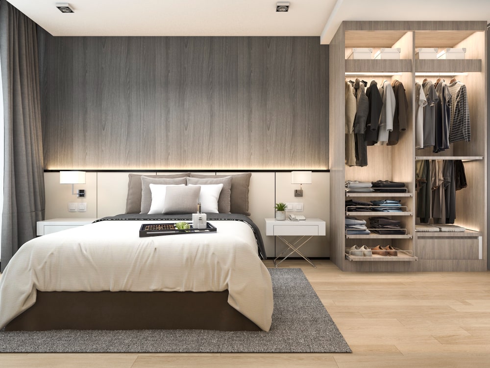 contemporary bedroom wardrobe designs