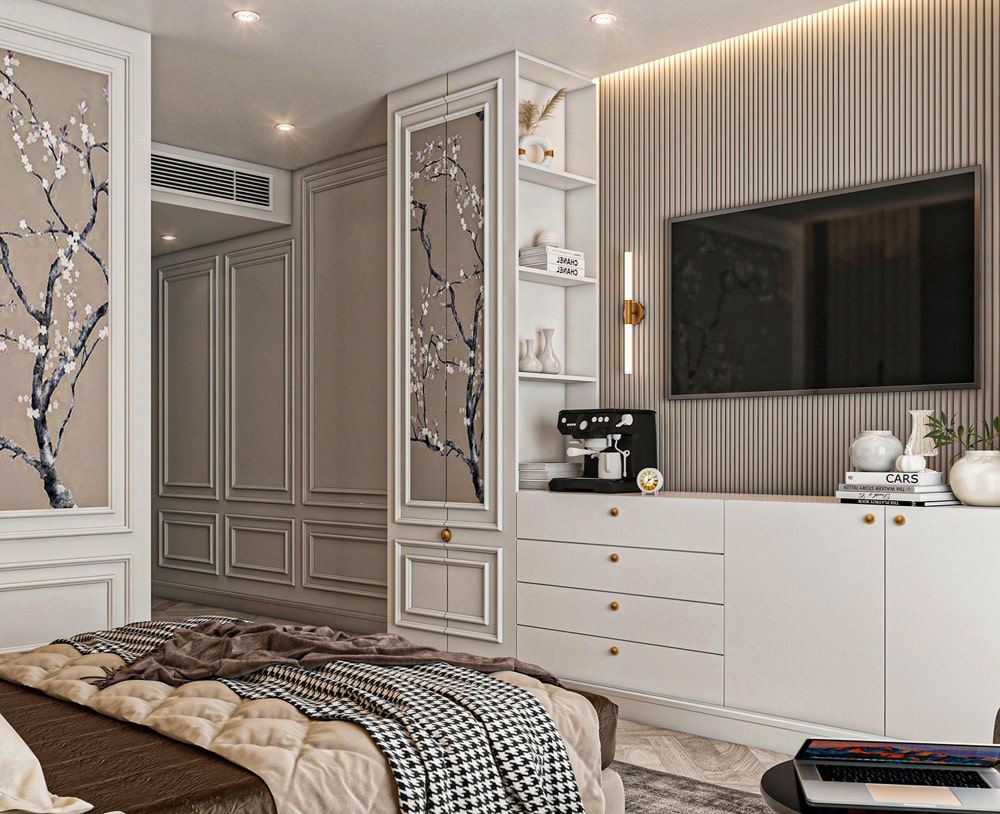 A beautiful wardrobe with ample storage. — MAKE Furniture