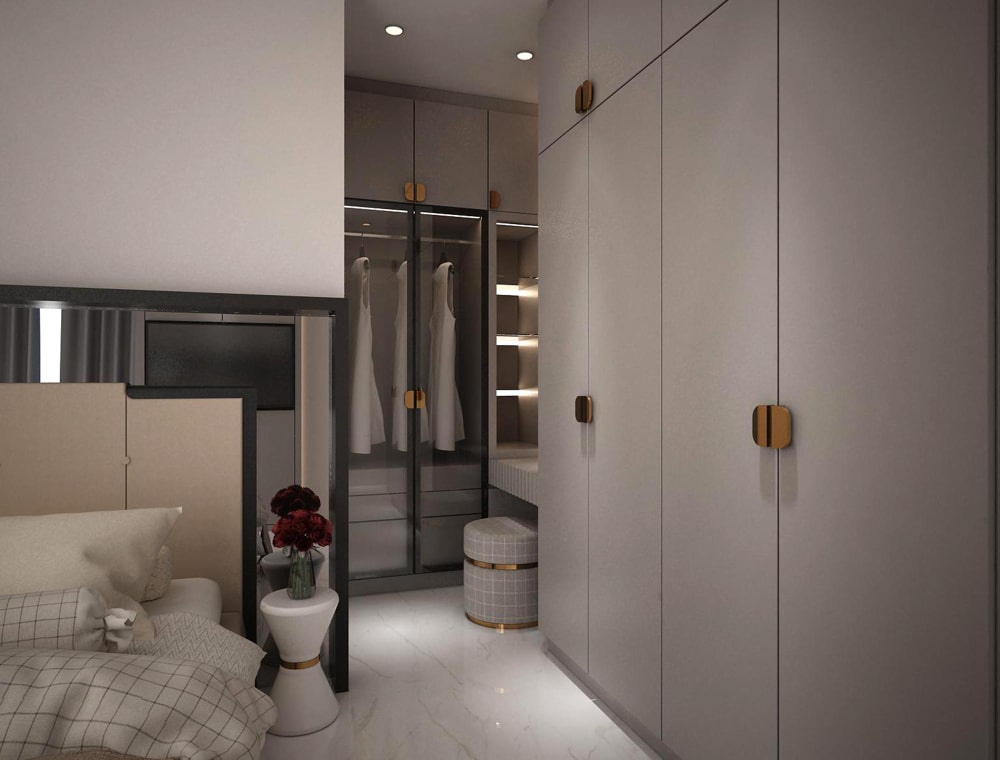 Wardrobe cum Dresser Designs for Your Bedroom Interiors - Decorpot Interior  Designers in Chennai