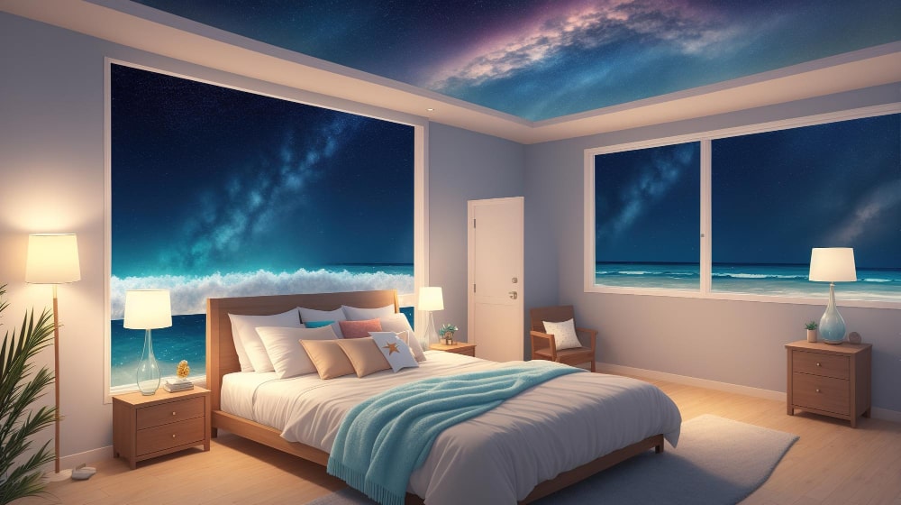 ocean bedroom ceiling design