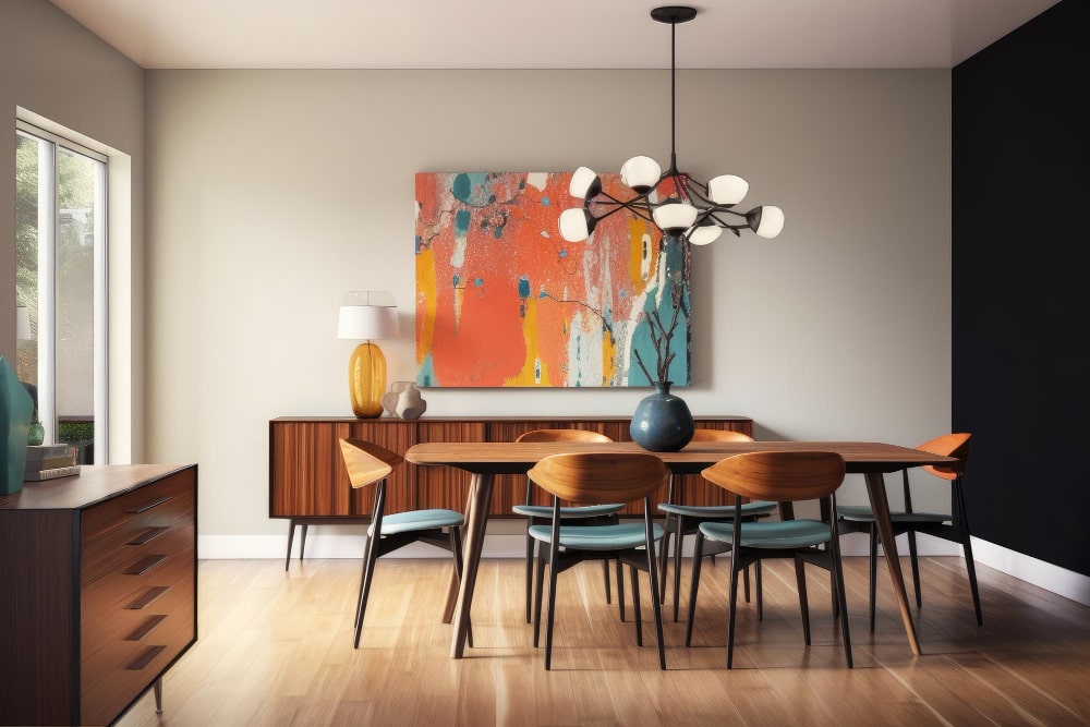 dining room wall painting 