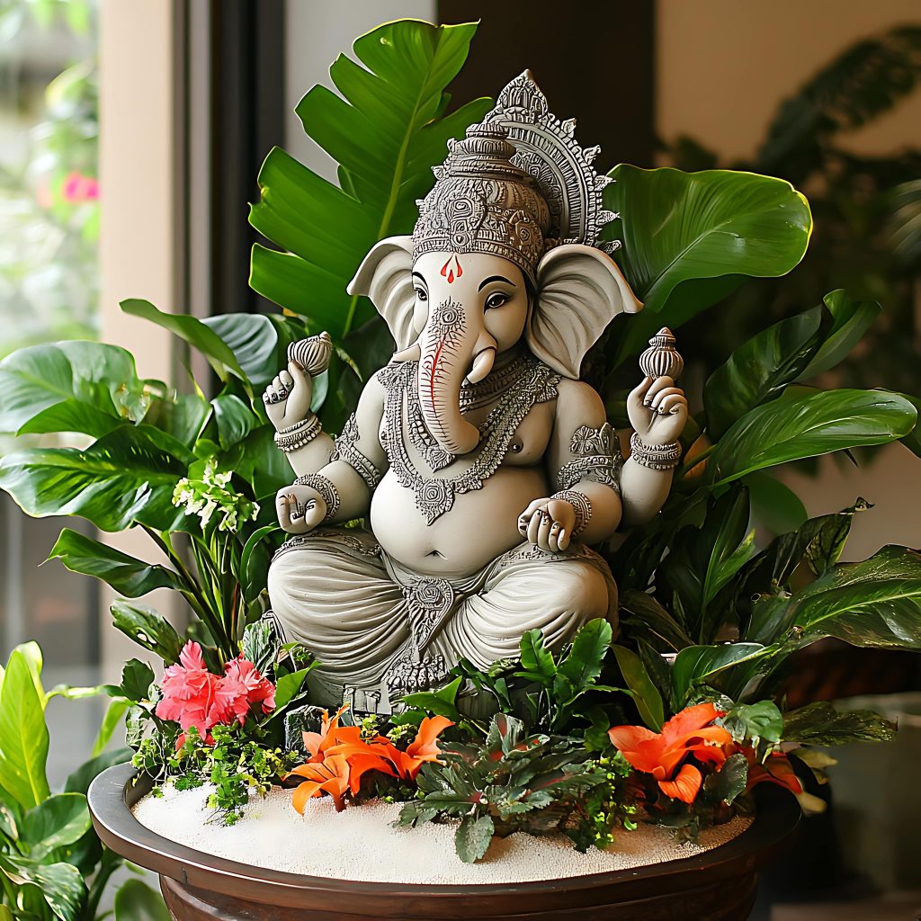 ganapati decor idea