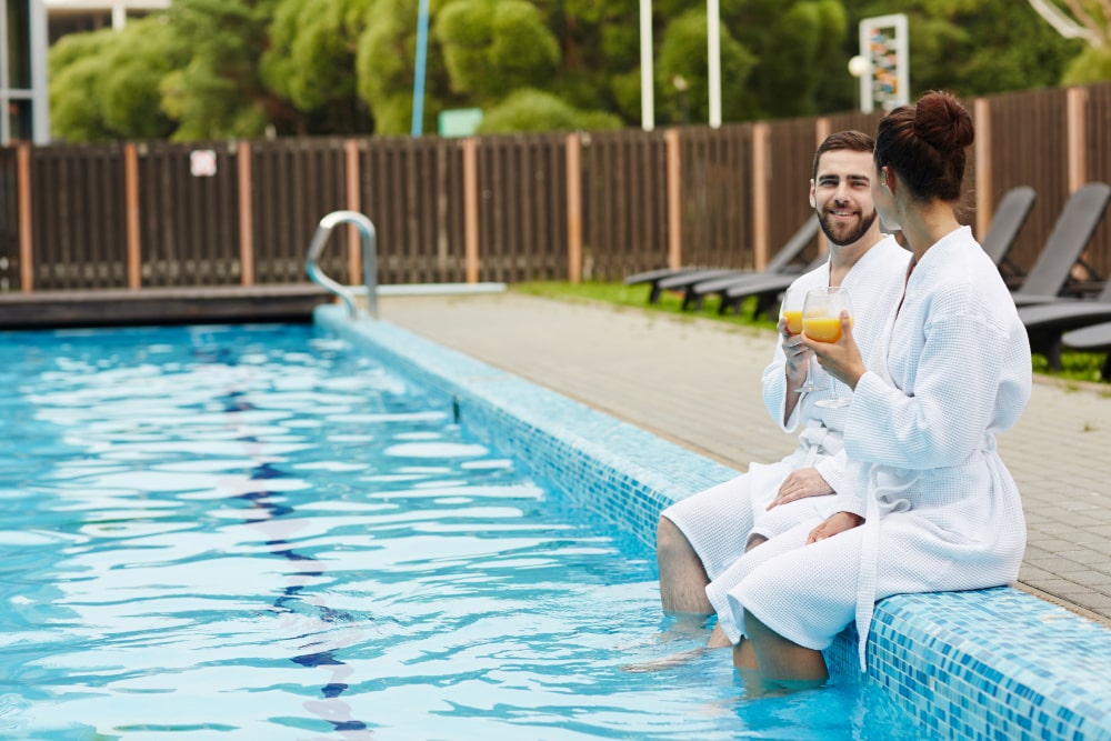 Former Restaurateur Making Fun Swim Robes From Old Towels