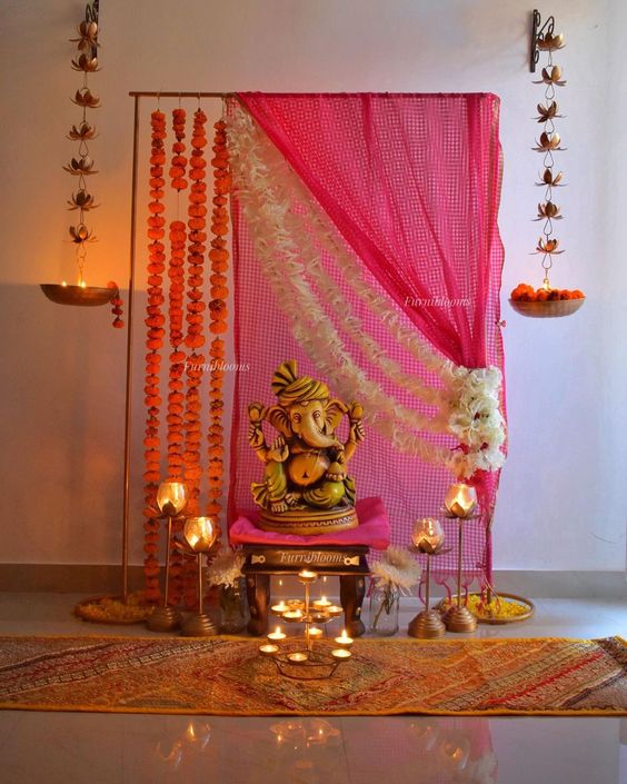 Beautiful Decoration Ideas for Pooja at Home: Create Your Sacred Space