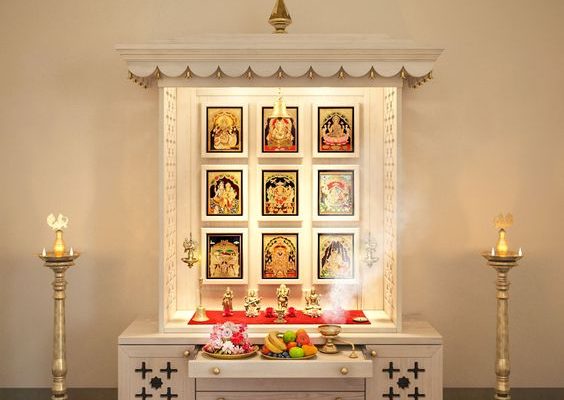 pooja room- temple design