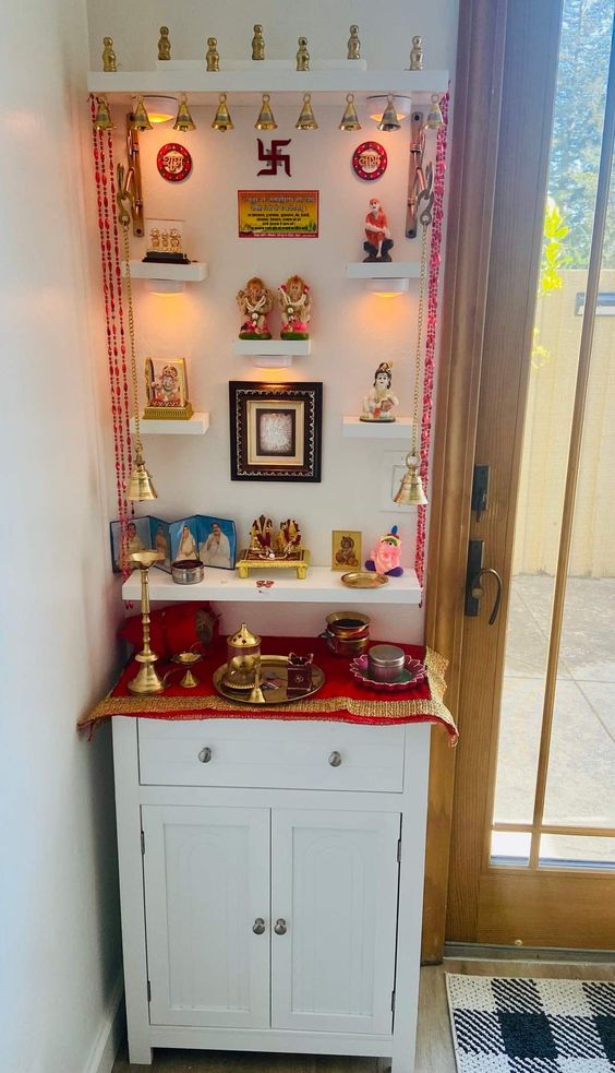 Pooja mandir decoration ideas at deals home