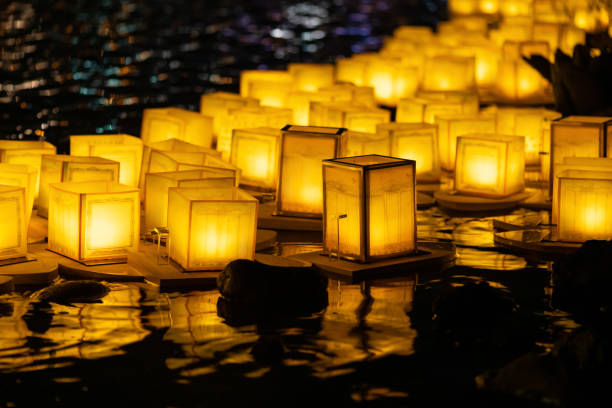 floating lanterns