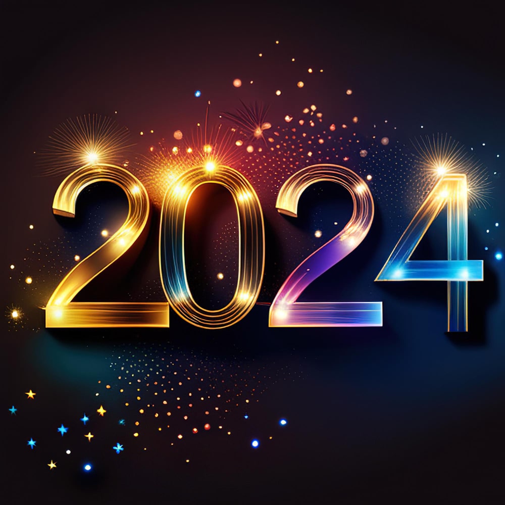 brightly-colored-number-2024-reflecting-