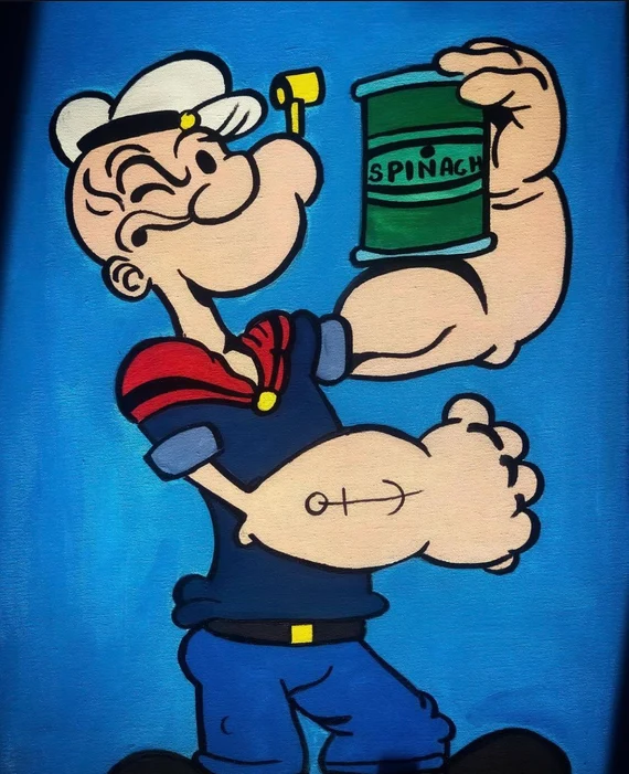 popeye the sailor man- plant protein 