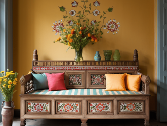 indian traditional furniture- gift ideas for friendship day