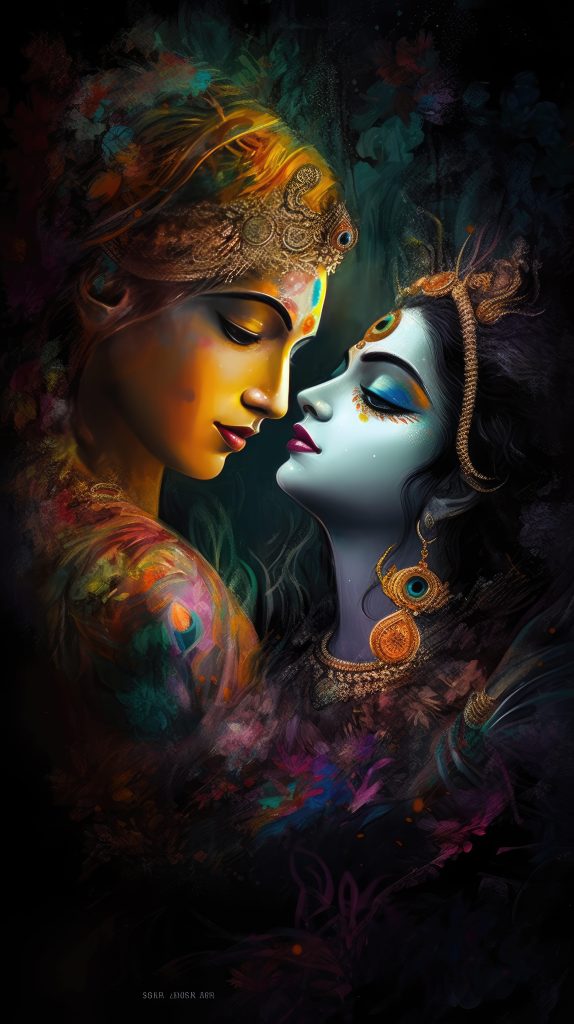 radha krishna image