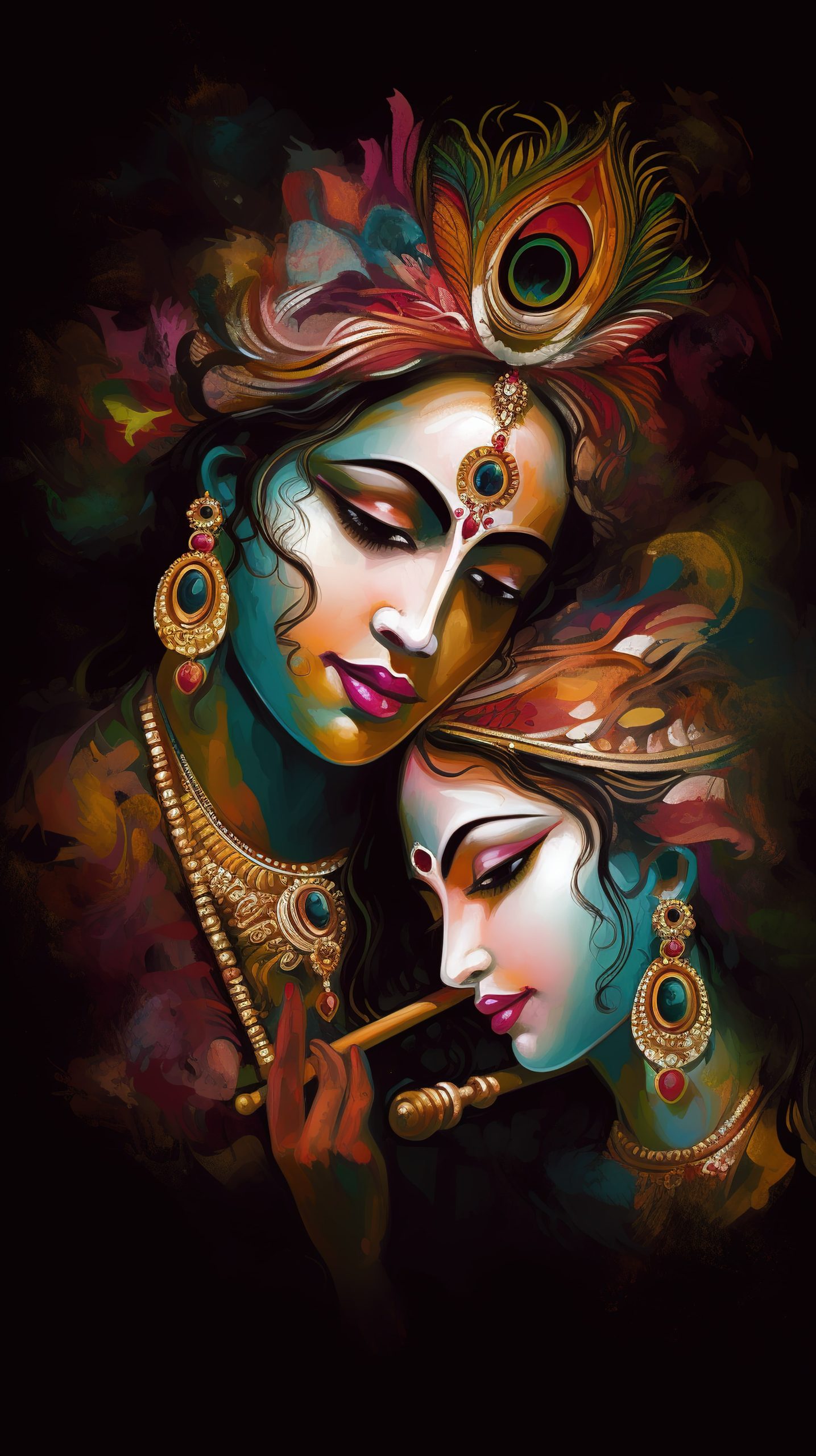 radha krishna image